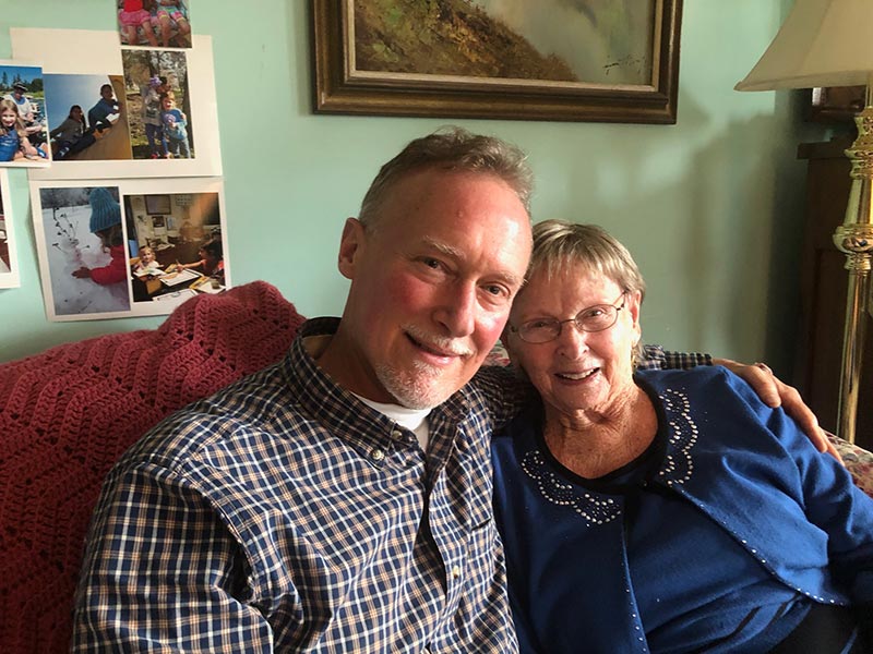 Meet Harvest Hill Resident Mary Morse and Her Son, Richard