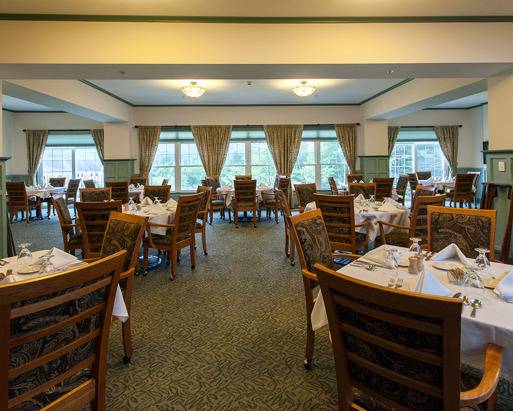 Dining at The Woodlands - Dining Room