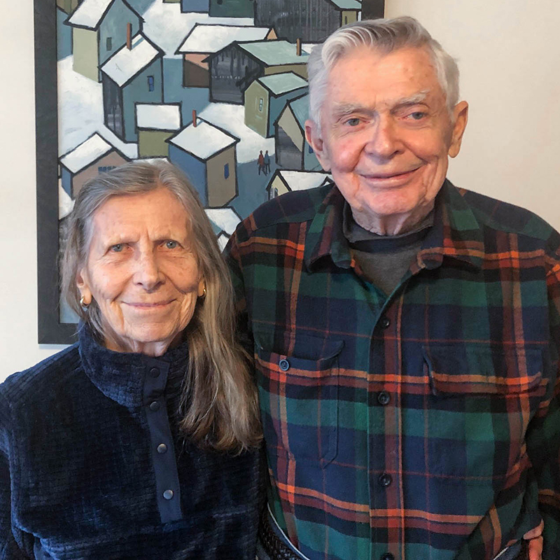 Meet Woodlands Residents Bill Sullivan and Lois Lorimer