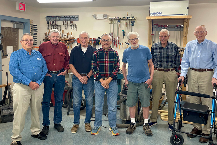 A Resident Perspective on Creativity and Community in The Woodlands Woodworking Shop